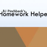 BJ Pinchbeck's Homework Helper